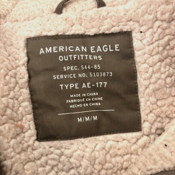 American Eagle Parka Winter Jacket Coat - Size M - Picture 4 of 4